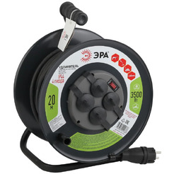 Удлинитель ЭРА RMx-4es-3x2.5-20m-IP44(KG) Б0043057
