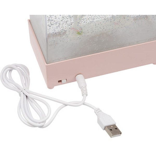 Декоративный светильник с эффектом конфети, подсветкой и мелодией NEON-NIGHT Единорог 501-186