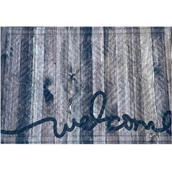 Коврик грязезащитный Multy Home Lima 43x63 SH50001584 (коричневый/Welcome)