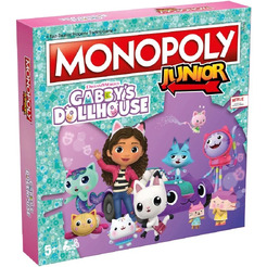 Настольная игра HASBRO Монополия детская Gabby's Dollhouse на английском языке WM04157-EN1-6