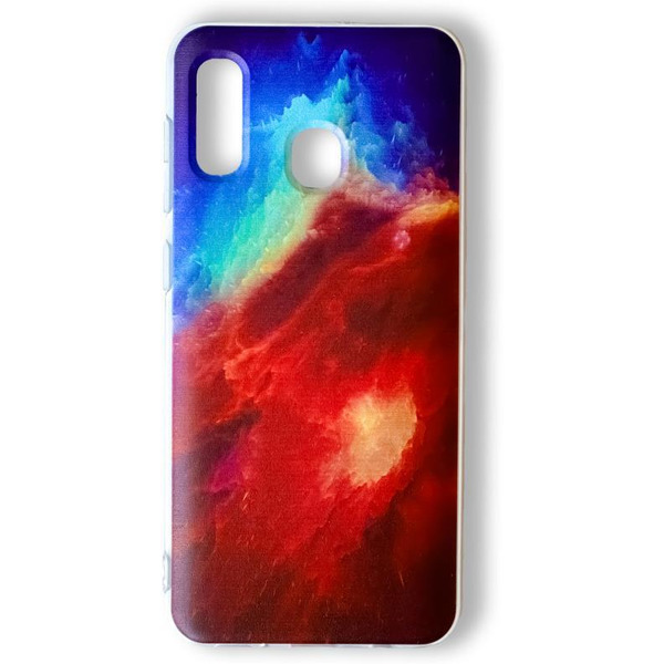 Задняя накладка CASE Print Samsung Galaxy A20 / A30 Вселенная