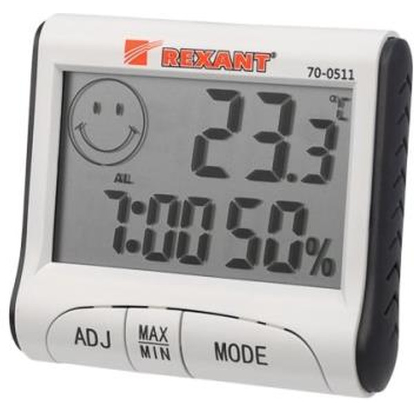 Термогигрометр комнатный REXANT 70-0511