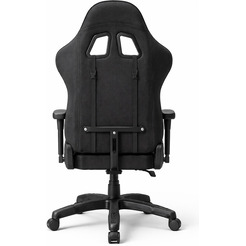 Игровое кресло byroom RG HEALER fabric black с подставкой для ног BRGF813F/B