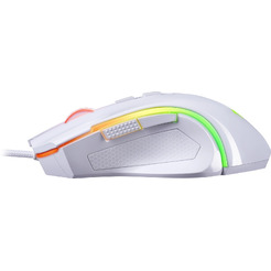 Проводная игровая мышь REDRAGON Griffin белый,RGB,7кнопок,7200dpi (77836)