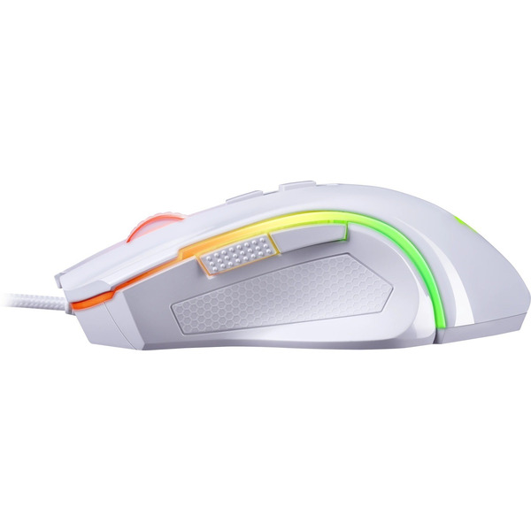 Проводная игровая мышь REDRAGON Griffin белый,RGB,7кнопок,7200dpi (77836)