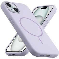 Бампер Bingo Silicone Magnetic для APPLE iPhone 15 Лиловый