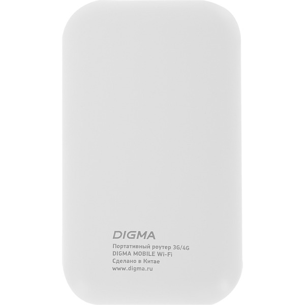 Мобильный 4G Wi-Fi роутер Digma DMW1880 (белый)