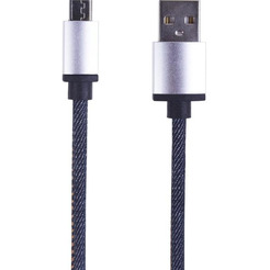 Кабель REXANT 18-4242 (USB-A – micro USB, 2,4А, 1м)