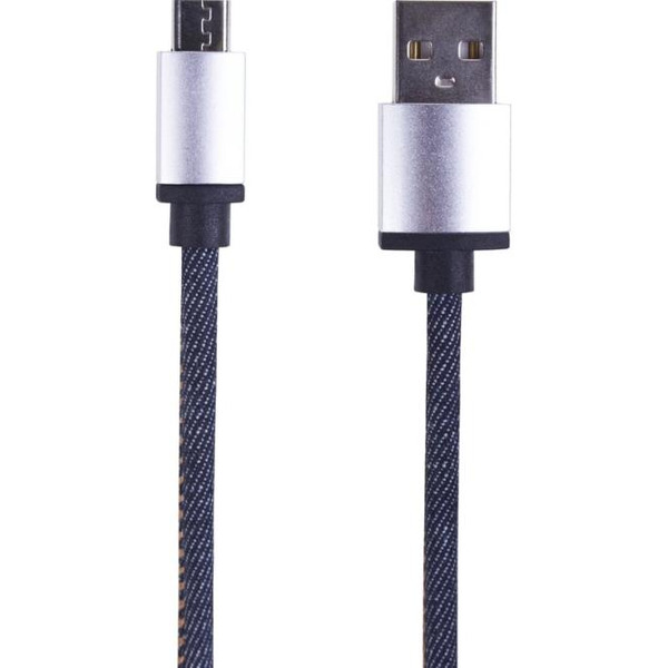 Кабель REXANT 18-4242 (USB-A – micro USB, 2,4А, 1м)