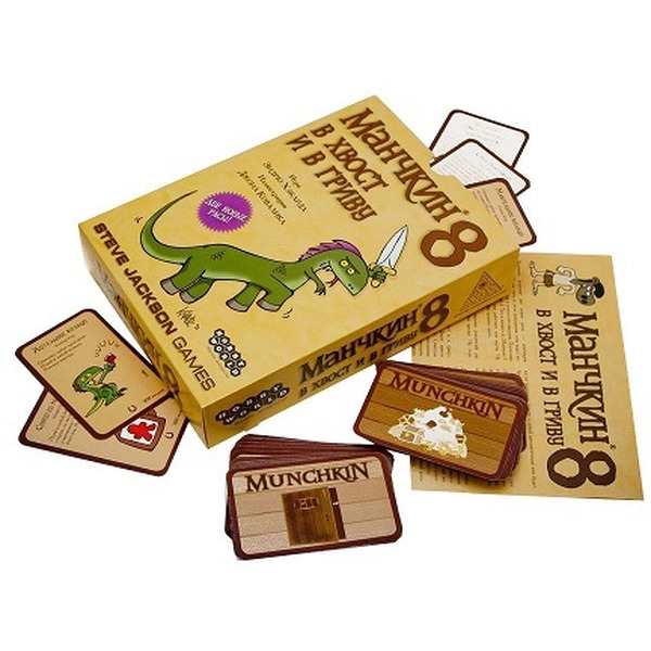 Настольная игра Манчкин 8: В хвост и в гриву