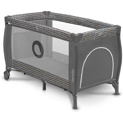 Кровать-манеж Lionelo Sven Plus (Grey Scandi)