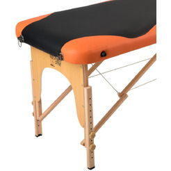 Массажный стол Atlas Sport Складной 2-с 70см 2D-70195/4 (черный/оранжевый)