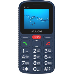 Мобильный телефон Maxvi B115 (синий)