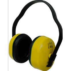 Наушники противошумные РОСОМЗ СОМ3-1 ЯГУАР черный/желтый