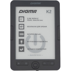 Электронная книга Digma K2 (серый)