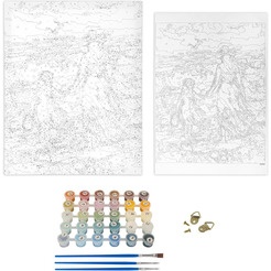 Картина по номерам ОСТРОВ СОКРОВИЩ «На прогулке с мамой» 662909