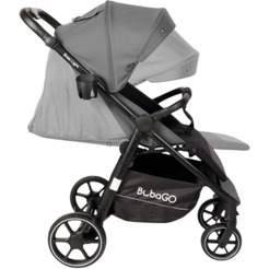 Коляска детская прогулочная BubaGo BASS Light (BG 137-3) Grey