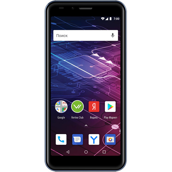 Смартфон VERTEX Impress Flash (3G) (синий)