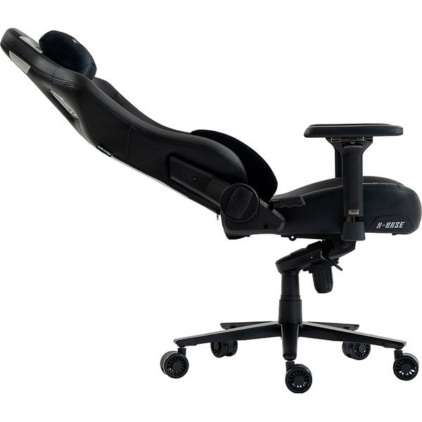 Кресло компьютерное EVOLUTION NOMAD PRO X-BASE Black-Silver