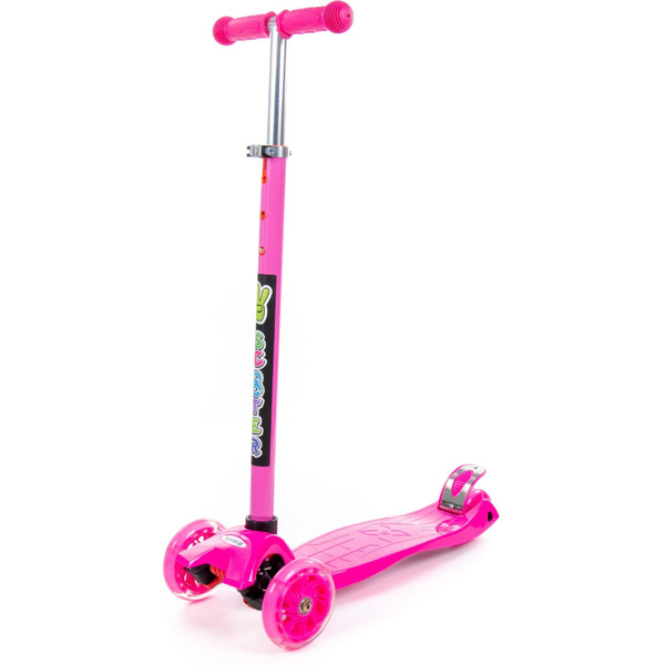 Детский самокат Полесье 94490 0072 (малиновый)