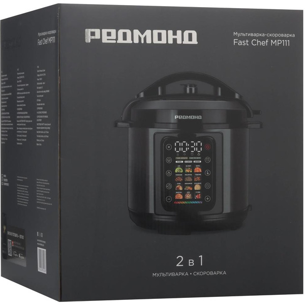 Мультиварка-скороварка РЕДМОНД MP111 Черный