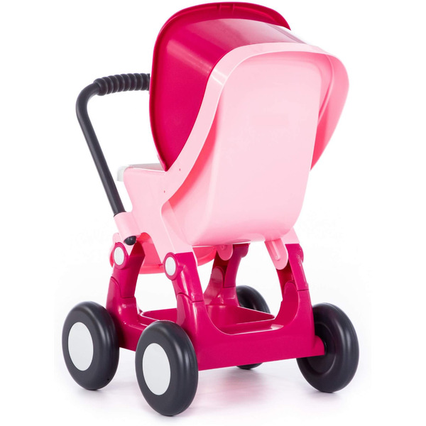 Коляска для кукол прогулочная Полесье  Alisa" 4-х колёсная 95220 (розовая)