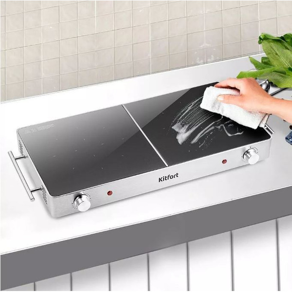 Настольная плита Kitfort KT-150