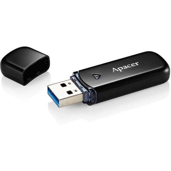 Флеш-накопитель Apacer AH355 64GB (AP64GAH355B-1) черный
