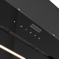 Кухонная вытяжка FRANKE LUCE 60 BK черное стекло 305.0738.597