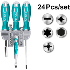 Отвертка с битами Total TACSD302462