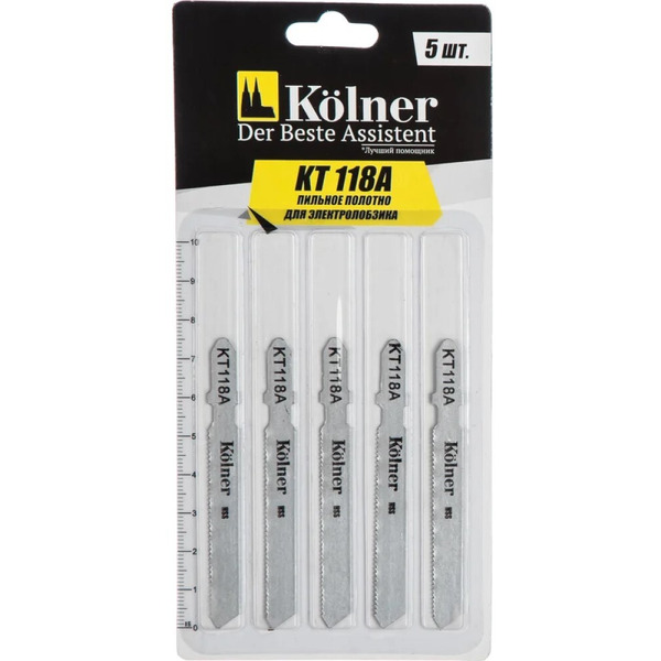 Полотно пильное для электролобзика Kolner KT 118A