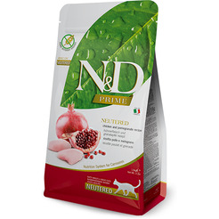 Сухой корм для кошек Farmina N&D Grain Free Cat Chicken & Pomegranate Neutered (10кг)