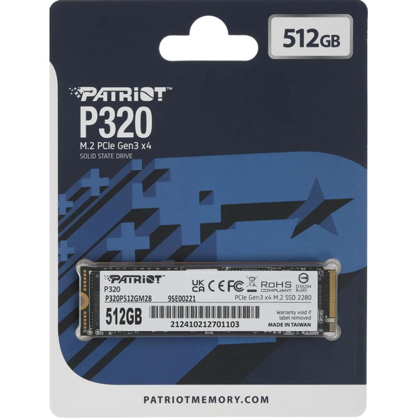 SSD Patriot P320 512GB P320P512GM28