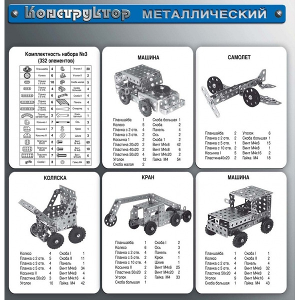 Конструктор Десятое королевство Для уроков труда 3 00843