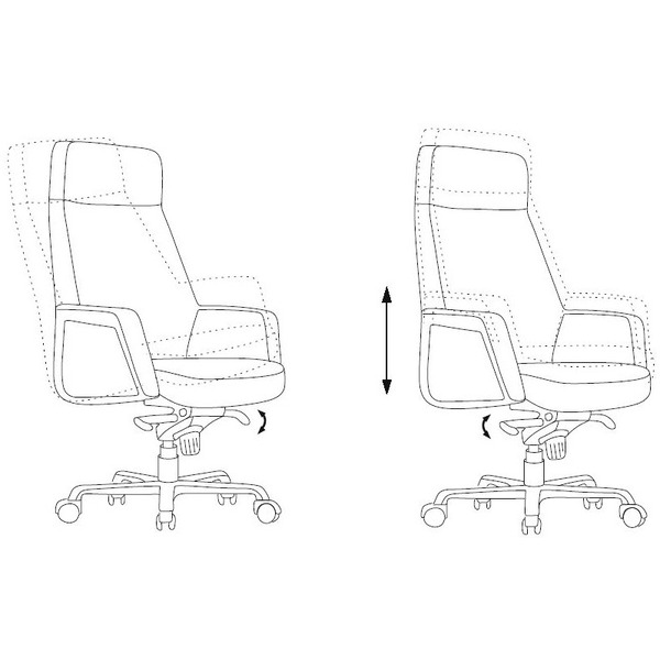 Кресло Бюрократ Antonio (черный)