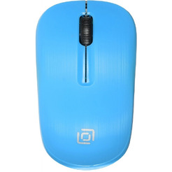 Мышь Oklick 525MW (голубой)