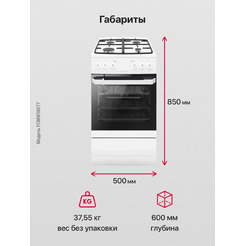 Кухонная плита Hansa FCMW58077