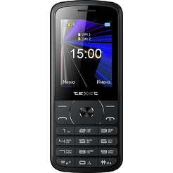 Телефон GSM TEXET TM-D229 черный