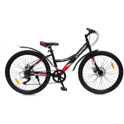Велосипед Stream Travel 26 (черный/красный)