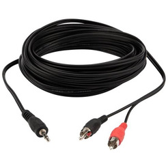 Шнур REXANT 17-4205 (Стерео 3,5мм - 2 RCA, 5м)