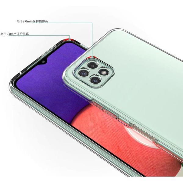 Бампер Bingo TPU 2.0mm для SAMSUNG A22S/A22 5G Белый