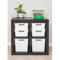 Органайзер для хранения Violet Береста 6823106 (23л, белый)