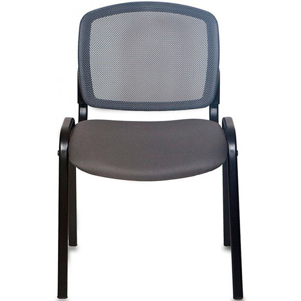 Стул Бюрократ Вики (черный/серый)