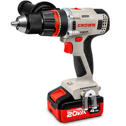 Шуруповерт Crown CT21090HMX-4 BMC (с 2-мя АКБ 4Ah, кейс)