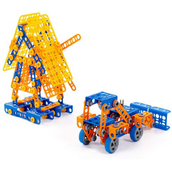 Конструктор Полесье 55132 Изобретатель - Мельница №2 + Трактор-погрузчик №1