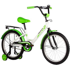Велосипед Novatrack 201FOREST.WT5 (20" белый-зеленый)
