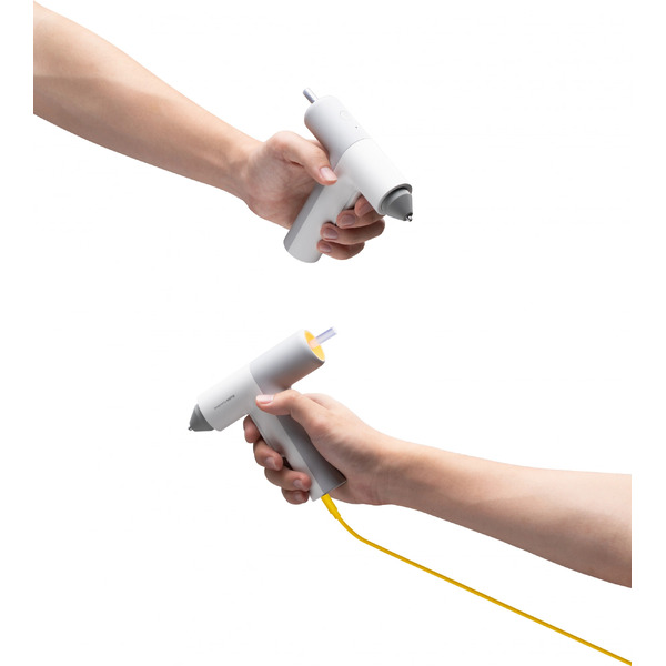 Термоклеевой пистолет HOTO EasyFlow Hot Glue Gun (белый)