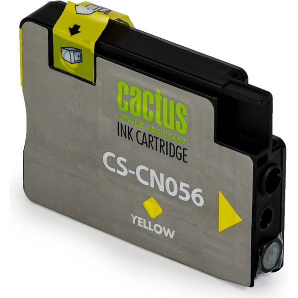 Картридж струйный Cactus CS-CN056 №933XL (желтый)