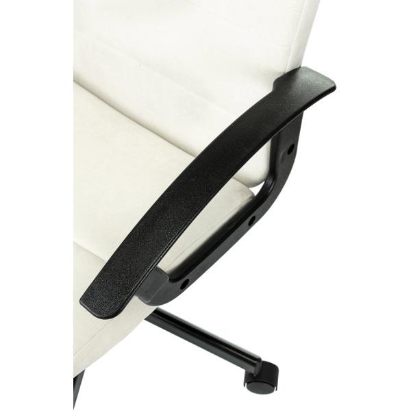 Офисное кресло Бюрократ Triest (молочный Fabric Velvet 20)