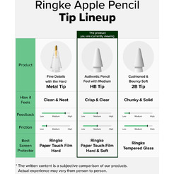 Сменные наконечники Ringke HB Tips для Apple Pencil (3шт)
